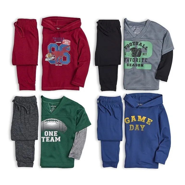 Okie Dokie Active Toddler & Little Boys Moisture Wicking 2-pc. Pull-On Short