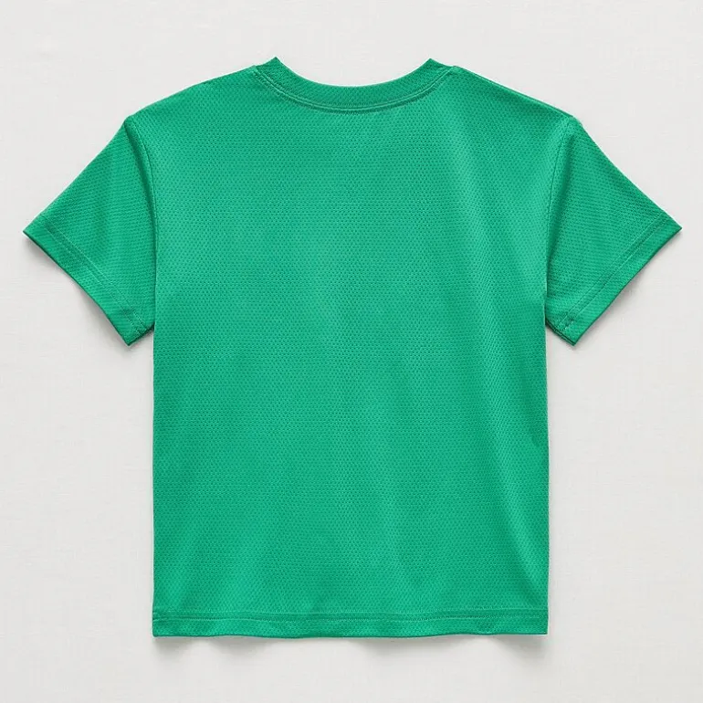 Okie Dokie Active Toddler & Little Boys Crew Neck Short Sleeve Regular Fit Graphic T-Shirt