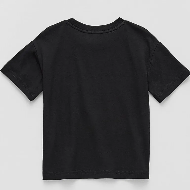 Okie Dokie Active Toddler & Little Boys Crew Neck Short Sleeve Regular Fit Graphic T-Shirt