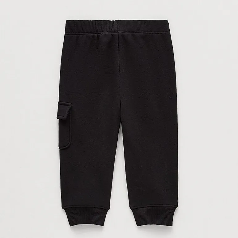 Okie Dokie Baby Boys Cinched Regular Fit French Terry Pull-On Pant