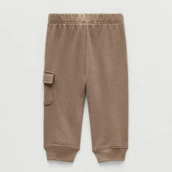 Okie Dokie Baby Boys Cinched Regular Fit French Terry Pull-On Pant