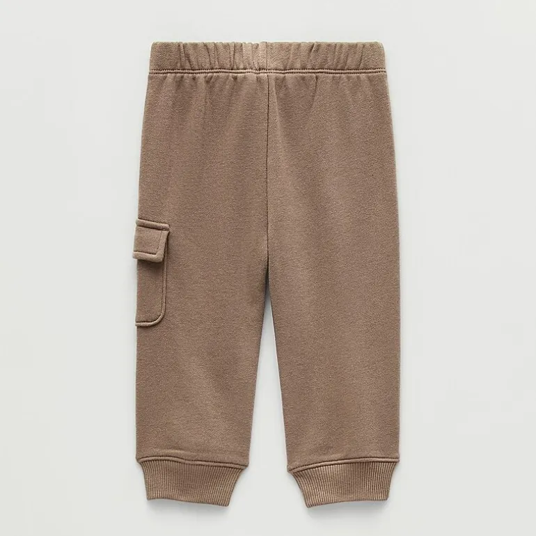Okie Dokie Baby Boys Cinched Regular Fit French Terry Pull-On Pant