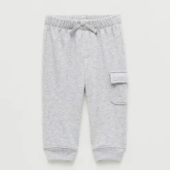 Okie Dokie Baby Boys Cinched Regular Fit French Terry Pull-On Pant