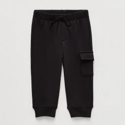 Okie Dokie Baby Boys Cinched Regular Fit French Terry Pull-On Pant