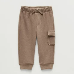 Okie Dokie Baby Boys Cinched Regular Fit French Terry Pull-On Pant