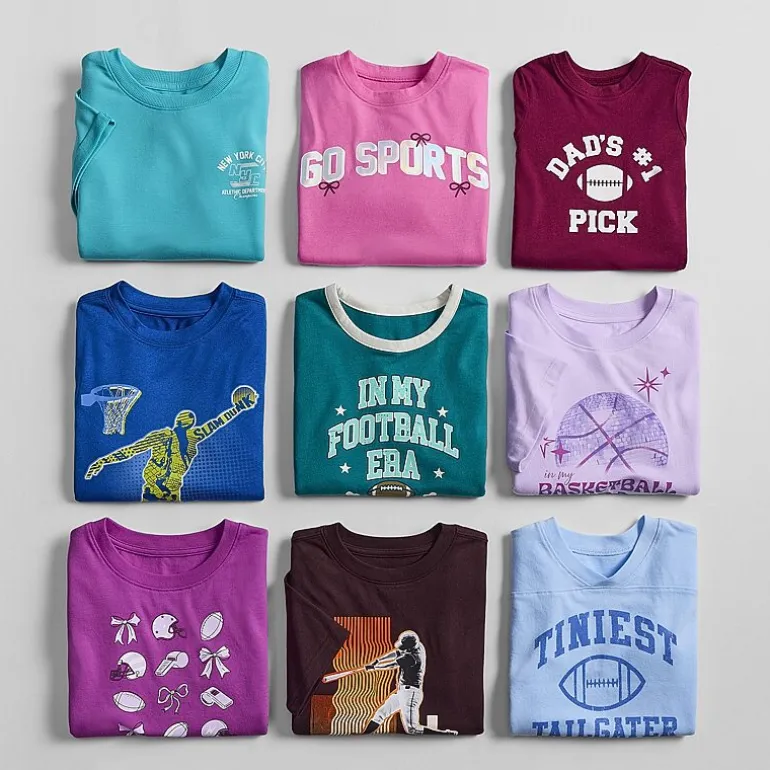 Okie Dokie Baby Boys Crew Neck Long Sleeve Regular Fit Graphic T-Shirt