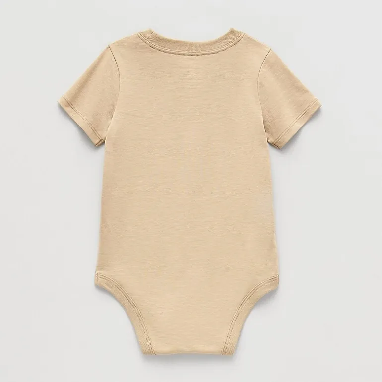 Okie Dokie Baby Boys Crew Neck Short Sleeve Bodysuit