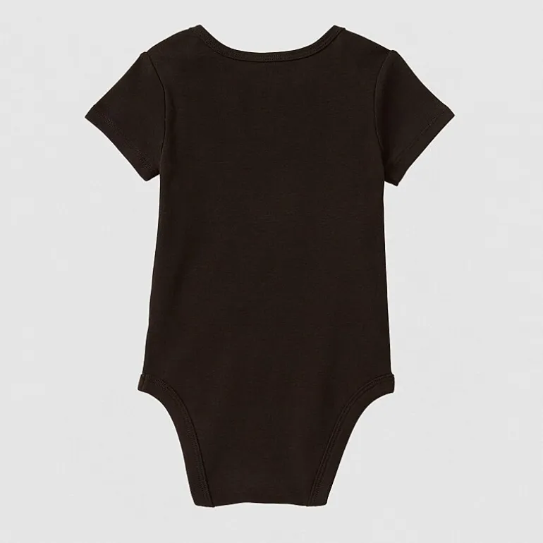 Okie Dokie Baby Boys Crew Neck Short Sleeve Rib Bodysuit