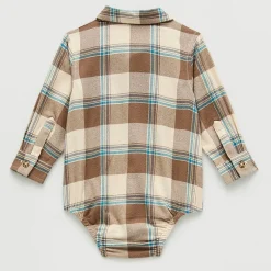 Okie Dokie Baby Boys Long Sleeve Bodysuit