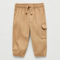 Okie Dokie Baby Boys Mid Rise Cuffed Cargo Pant