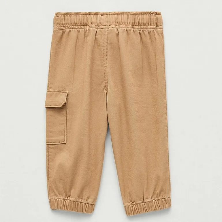 Okie Dokie Baby Boys Mid Rise Cuffed Cargo Pant