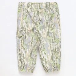Okie Dokie Baby Boys Mid Rise Cuffed Cargo Pant