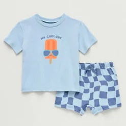 Okie Dokie Baby Boys 2-pc. Short Set