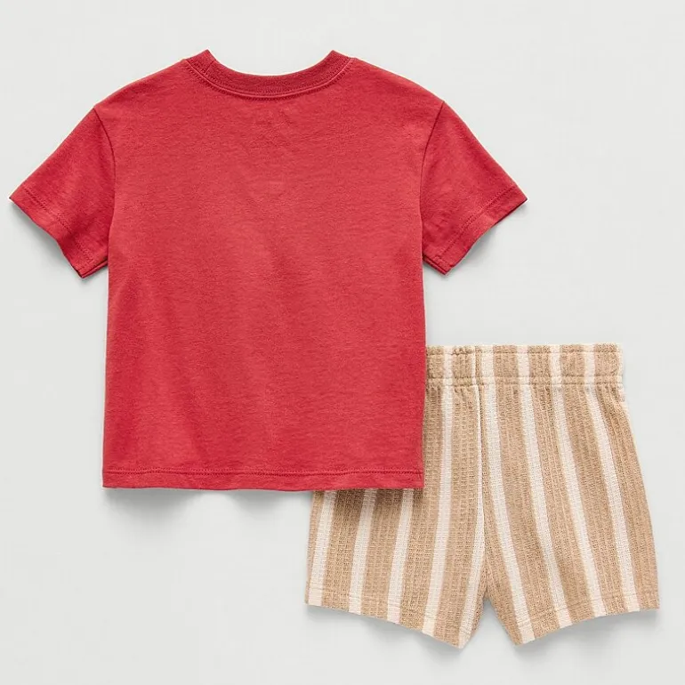 Okie Dokie Baby Boys 2-pc. Short Set