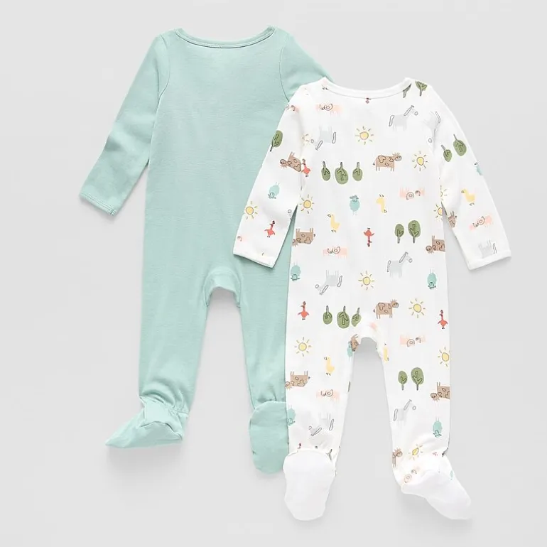 Okie Dokie Baby Boys 2-pc. Sleep and Play