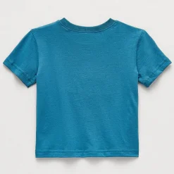 Okie Dokie Baby Boys Round Neck Short Sleeve Regular Fit Graphic T-Shirt