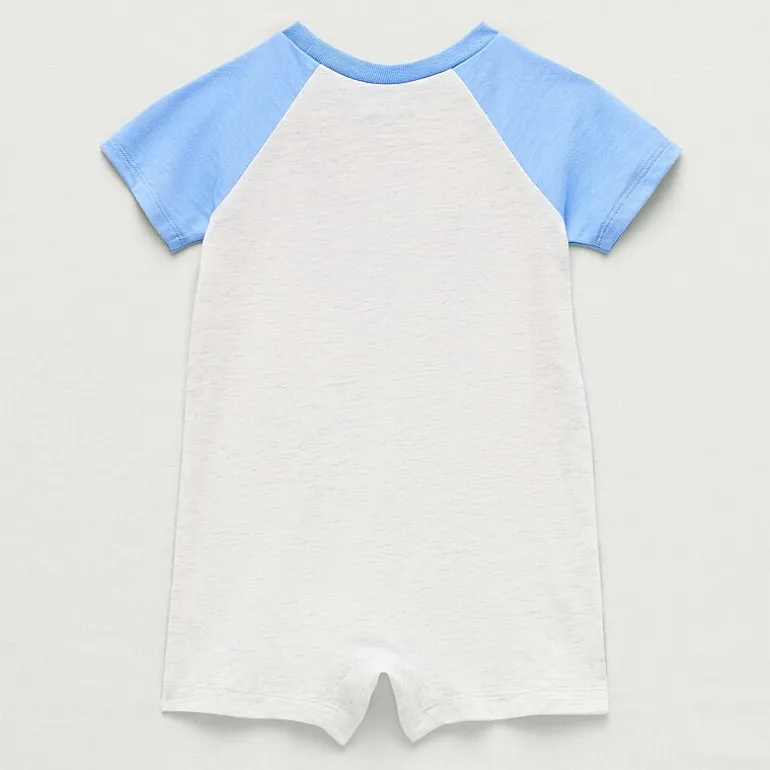 Okie Dokie Baby Boys Short Sleeve Romper