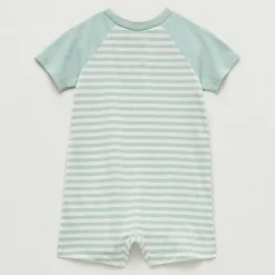 Okie Dokie Baby Boys Short Sleeve Romper