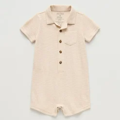 Okie Dokie Baby Boys Short Sleeve Romper