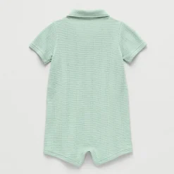 Okie Dokie Baby Boys Short Sleeve Romper