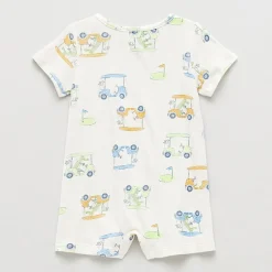 Okie Dokie Baby Boys Short Sleeve Romper