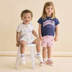 Okie Dokie Baby Boys Short Sleeve Romper