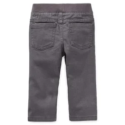 Okie Dokie Baby Boys Straight Original Fit Pull-On Pant