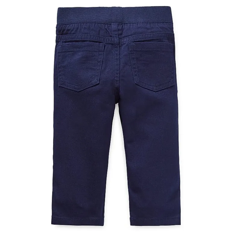 Okie Dokie Baby Boys Straight Original Fit Pull-On Pant