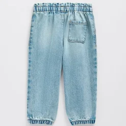 Okie Dokie Baby Girls Adjustable Waist Jogger Denim Jean