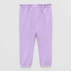 Okie Dokie Baby Girls Cuffed Regular Fit Pull-On Pant