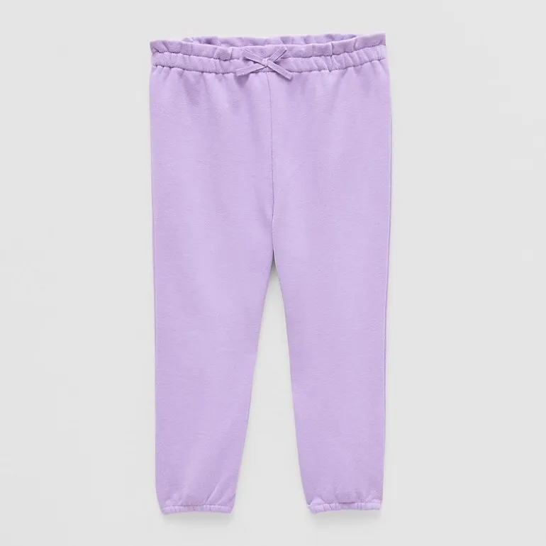 Okie Dokie Baby Girls Cuffed Regular Fit Pull-On Pant