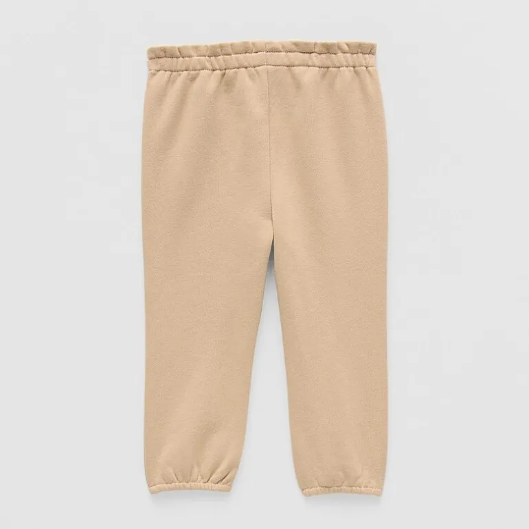 Okie Dokie Baby Girls Cuffed Regular Fit Pull-On Pant