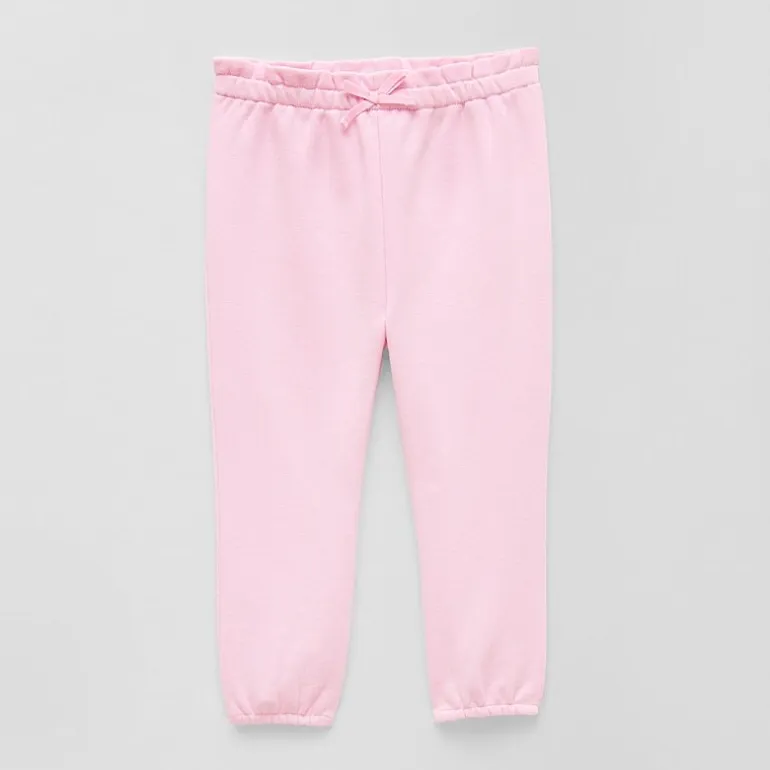 Okie Dokie Baby Girls Cuffed Regular Fit Pull-On Pant