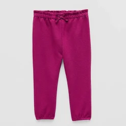 Okie Dokie Baby Girls Cuffed Regular Fit Pull-On Pant