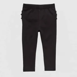 Okie Dokie Baby Girls Full Length Ruffle Back Leggings