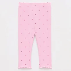 Okie Dokie Baby Girls Mid Rise Full Length Leggings
