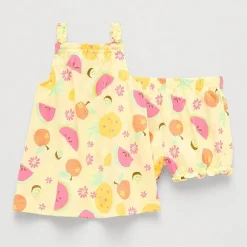 Okie Dokie Baby Girls 2-pc. Dress Set