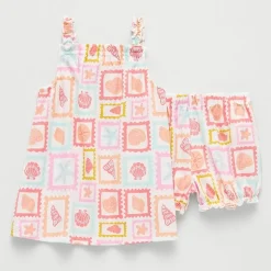 Okie Dokie Baby Girls 2-pc. Dress Set