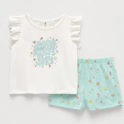 Okie Dokie Baby Girls 2-pc. Short Set