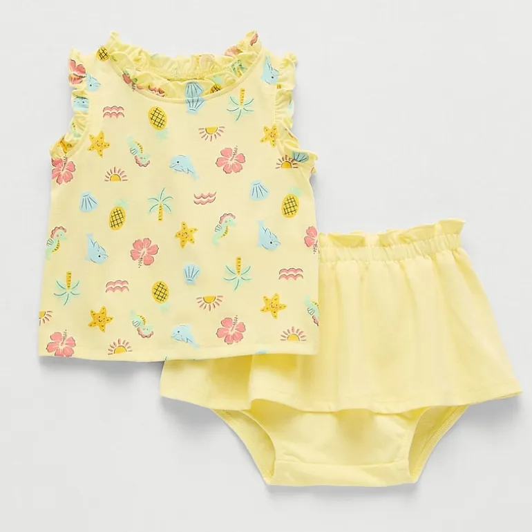 Okie Dokie Baby Girls 2-pc. Skort Set