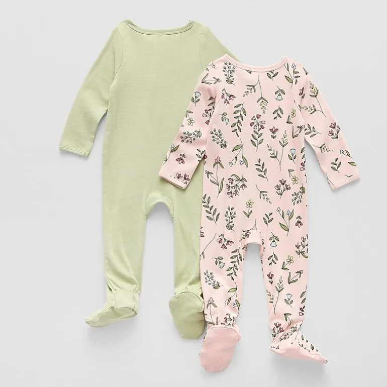 Okie Dokie Baby Girls 2-pc. Sleep and Play