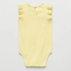 Okie Dokie Baby Girls Round Neck Sleeveless Bodysuit