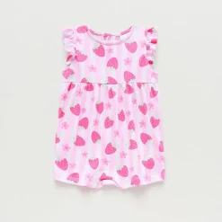 Okie Dokie Baby Girls Sleeveless Romper