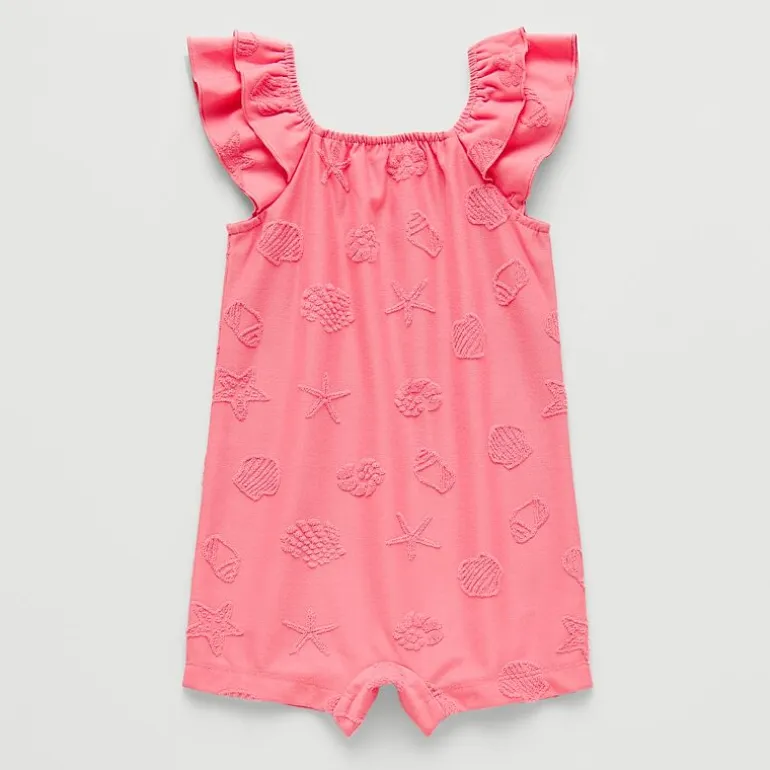 Okie Dokie Baby Girls Sleeveless Romper