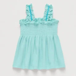 Okie Dokie Baby Girls Square Neck Sleeveless Tank Top