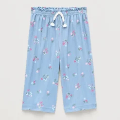 Okie Dokie Baby Girls Wide Leg Loose Fit Pull-On Pant
