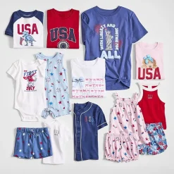 Okie Dokie Baby Unisex Round Neck Short Sleeve Rib Bodysuit