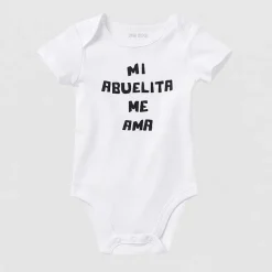 Okie Dokie Baby Unisex Round Neck Short Sleeve Rib Bodysuit