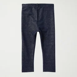 Okie Dokie Denim Baby Girls Knit Skinny Full Length Leggings