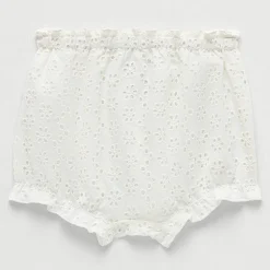 Okie Dokie Eyelet Baby Girls Pull-On Short